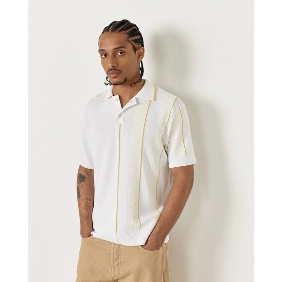 JACQUEMUS Le Polo Juego in White Large New Mens Shirt Top - Picture 15 of 16